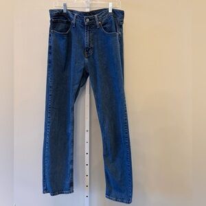 Levi’s 505 Straight Leg Blue Jeans Men’s W34 L32 Classic Denim